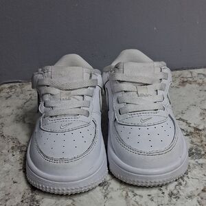 Nike Kids Classic White Lace Front Sneakers Sz. 6.5